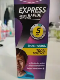 PARANIX - Express rapide - Shampooing anti-poux