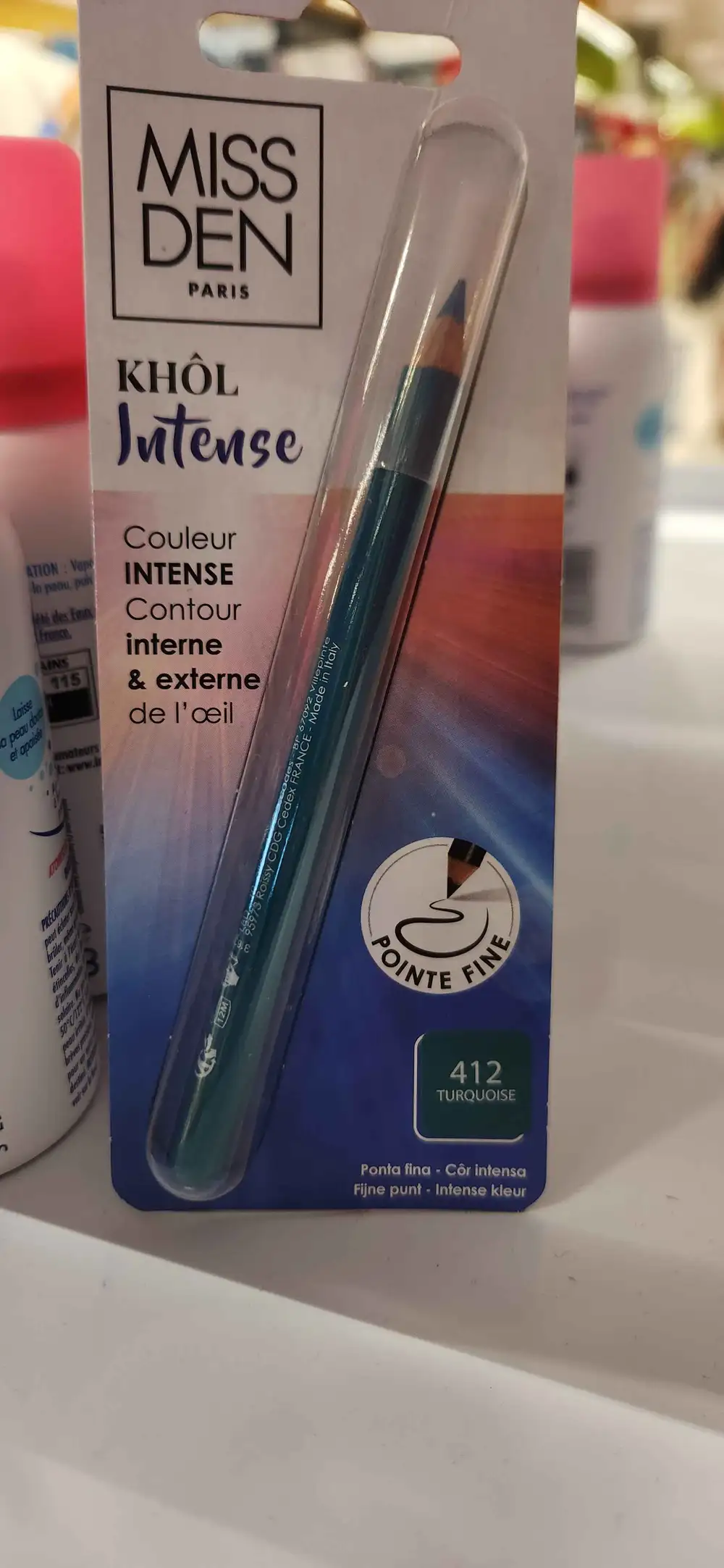 MISS DEN - Khôl intense - Couleur intense interne & externe de l'oeil