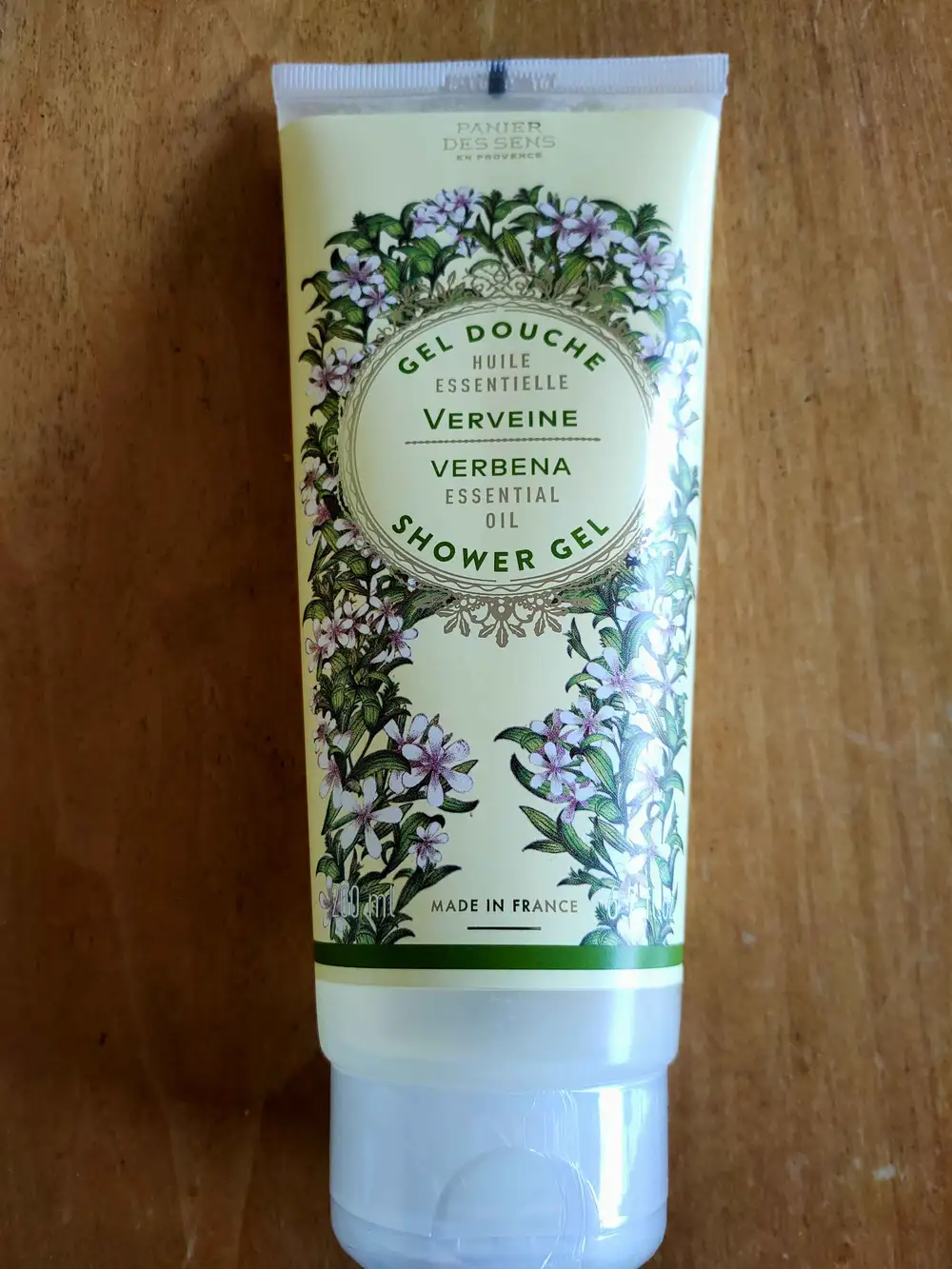PANIER DES SENS - Gel douche verveine à l'huile essentielle