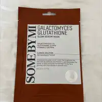 SOME BY MI - Galactomyces gluathione - Glow serum mask