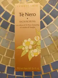 L'ERBOLARIO - Tè nero - Bagnoschiuma 