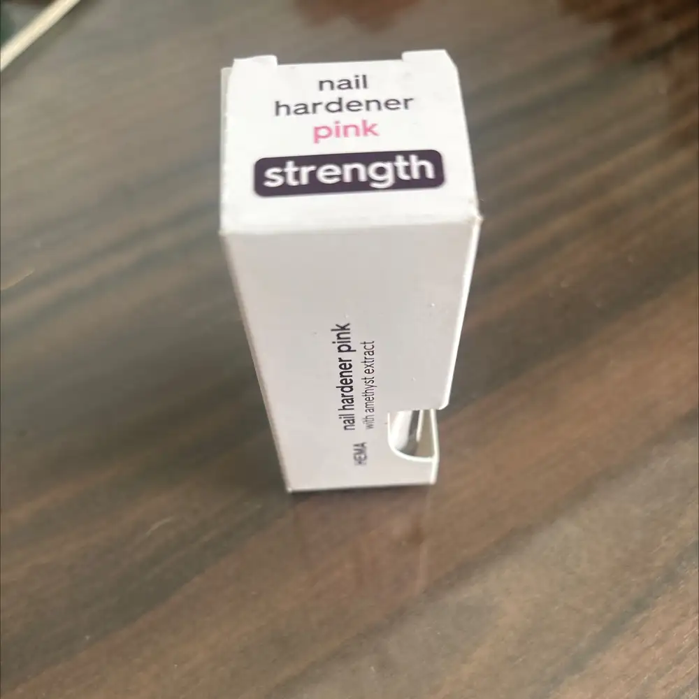 HEMA - Nail hardener pink with amethyst extract
