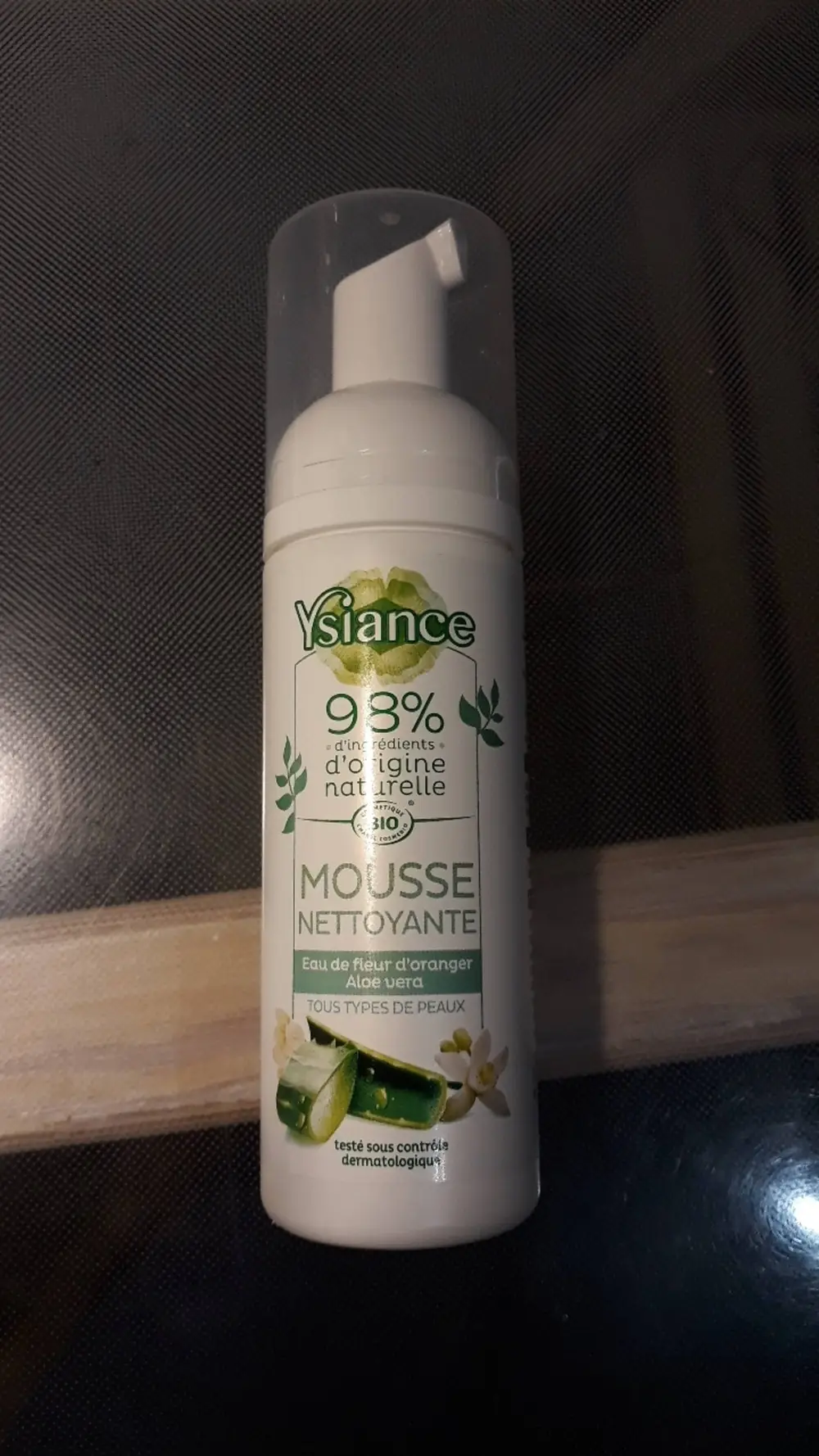 YSIANCE - Eau de fleur d'oranger aloe vera - Mousse nettoyante