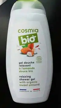 COSMIA - Gel douche relaxant à l'amande douce bio