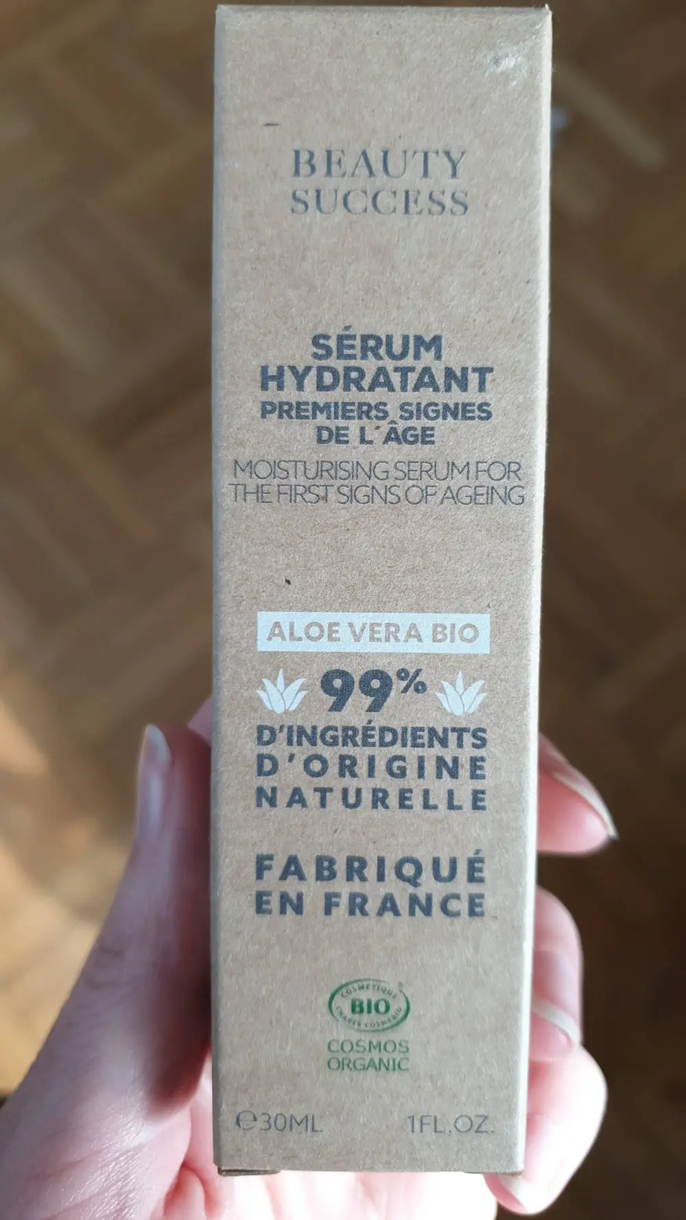 BEAUTY SUCCESS - Aloe vera bio - Sérum hydratant premiers signes de l'âge