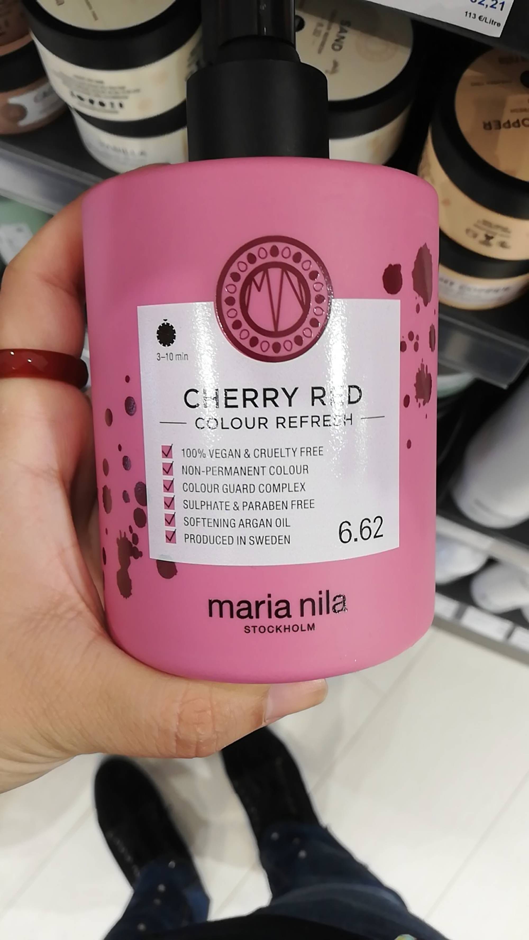 MARIA NILA - Cherry red - Colour refresh