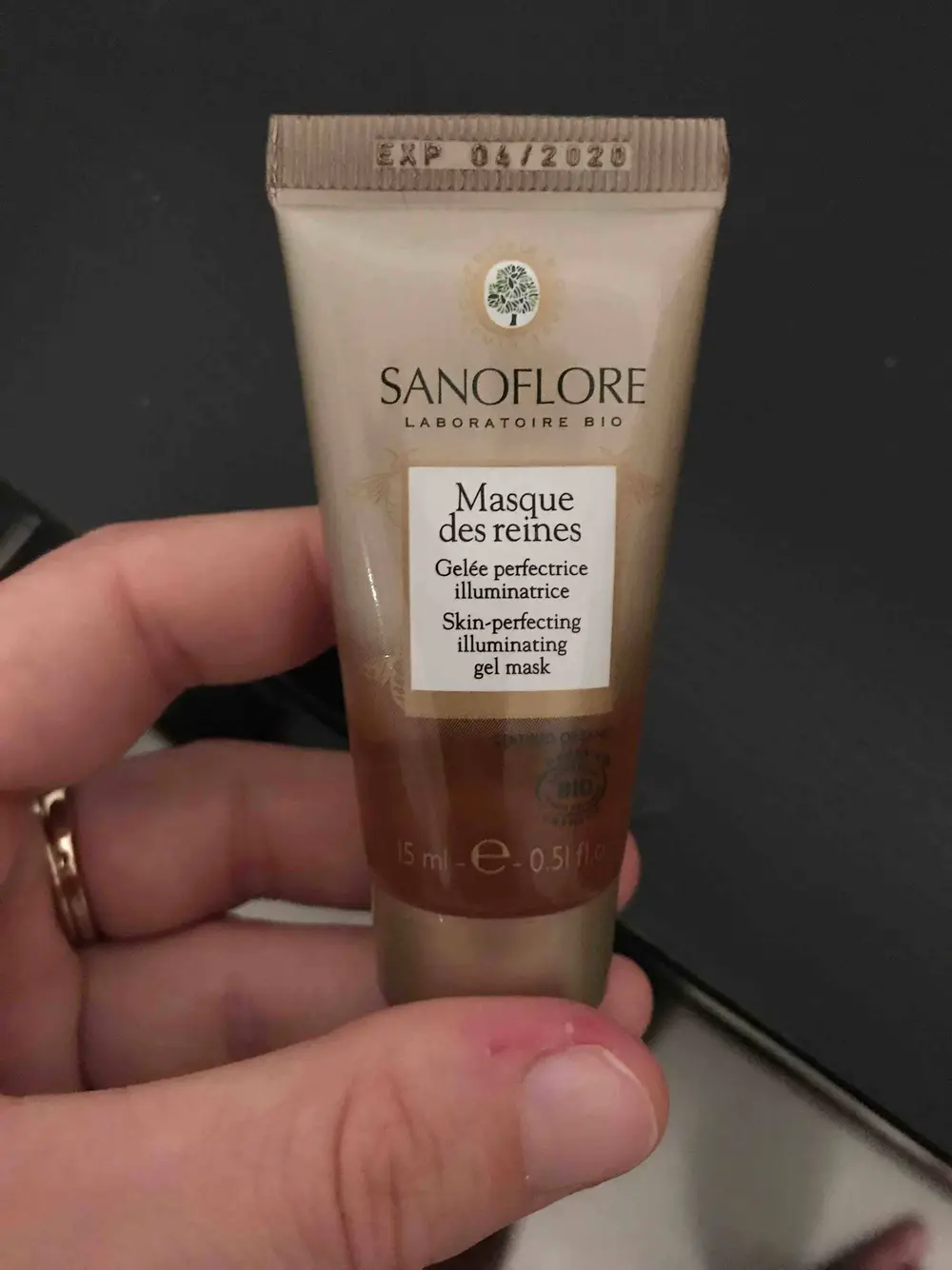 SANOFLORE - Masque des reines - Gelée perfectrice illuminatrice bio