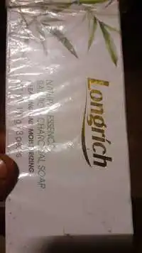 LONGRICH - Natural essence bamboo charcoal soap