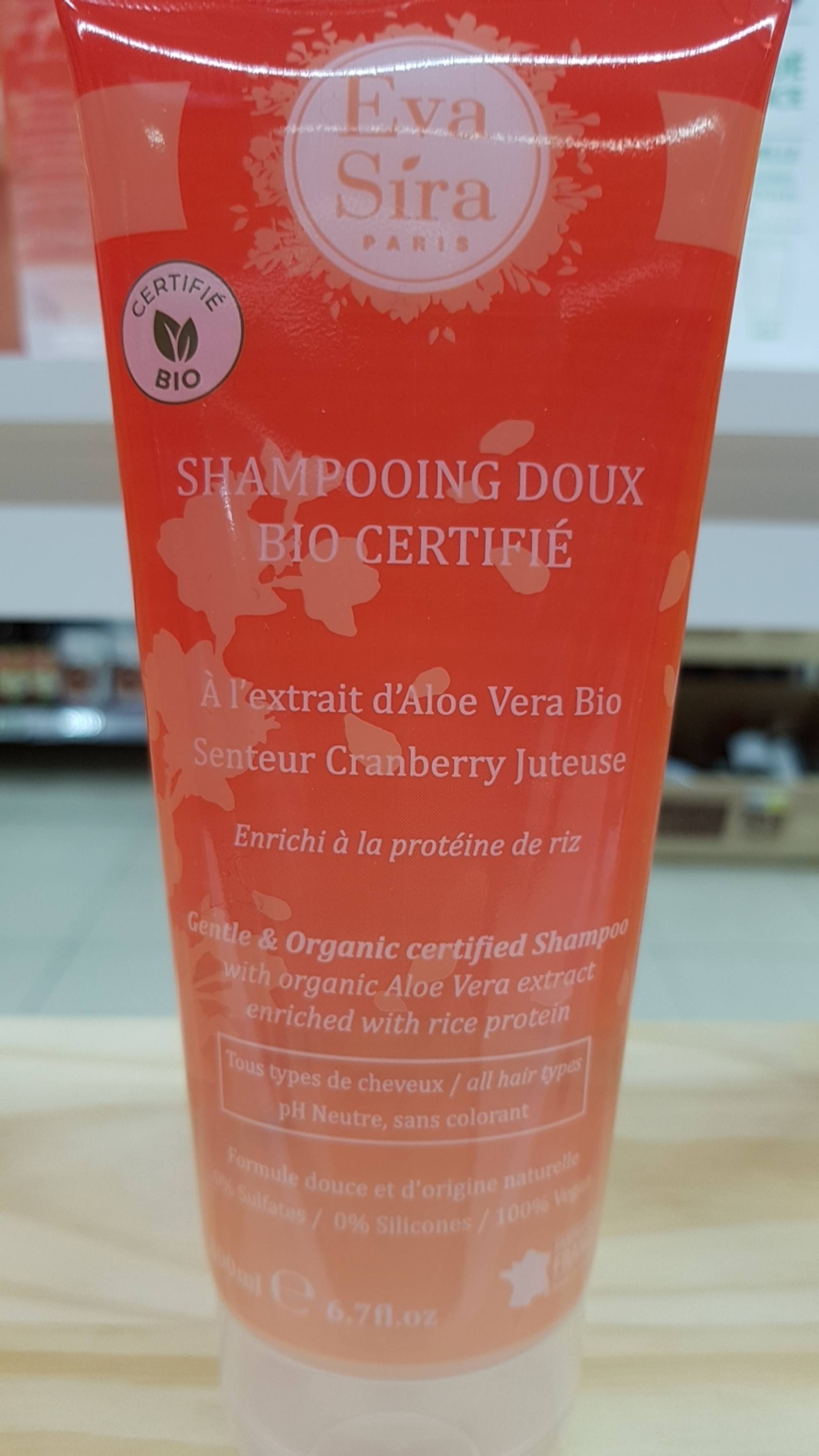 EVA SIRA - Shampooing doux bio certifié 