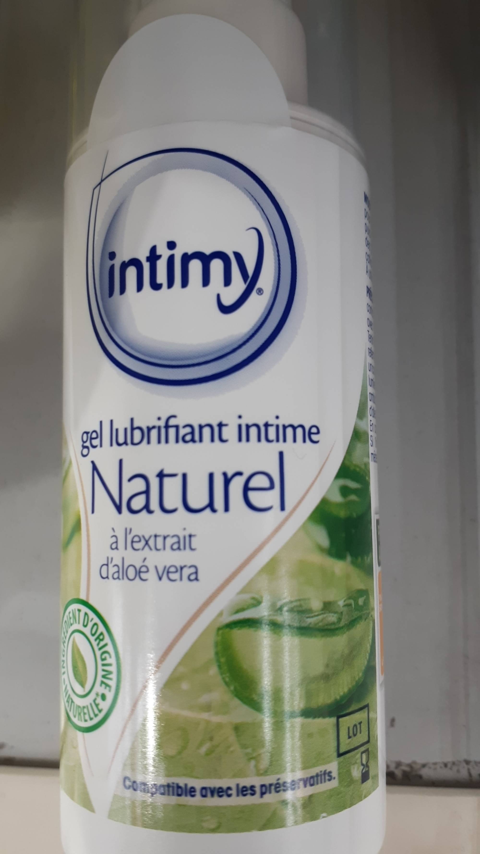 Gel lubrifiant Intime Naturel - Intimy