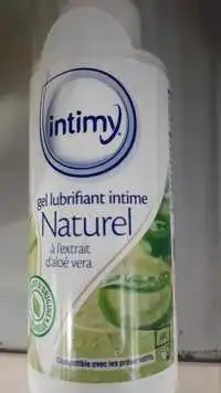 INTIMY - Gel lubrifiant intime naturel