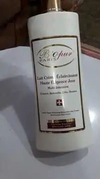 BIOPUR - Lait crème éclaircissant haute exigence jour