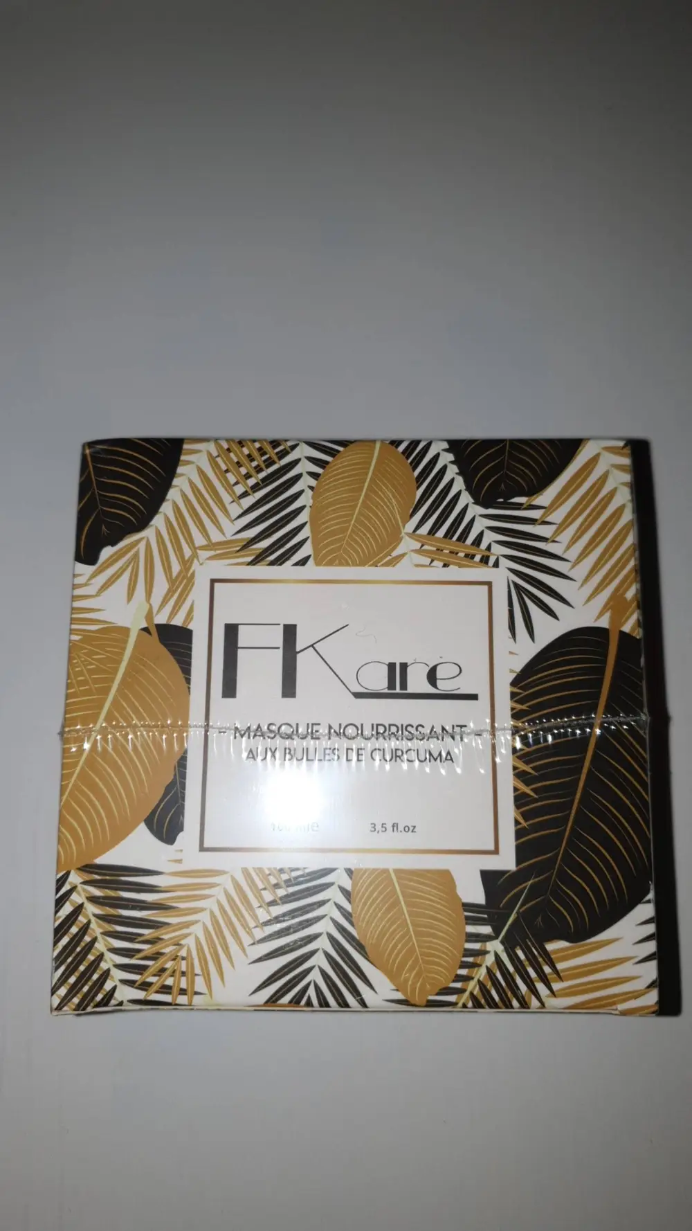 FKARE - Masque nourrissant aux bulles de curcuma
