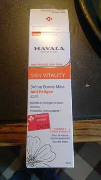 MAVALA - Skin vitality - Crème bonne mine anti-fatigue