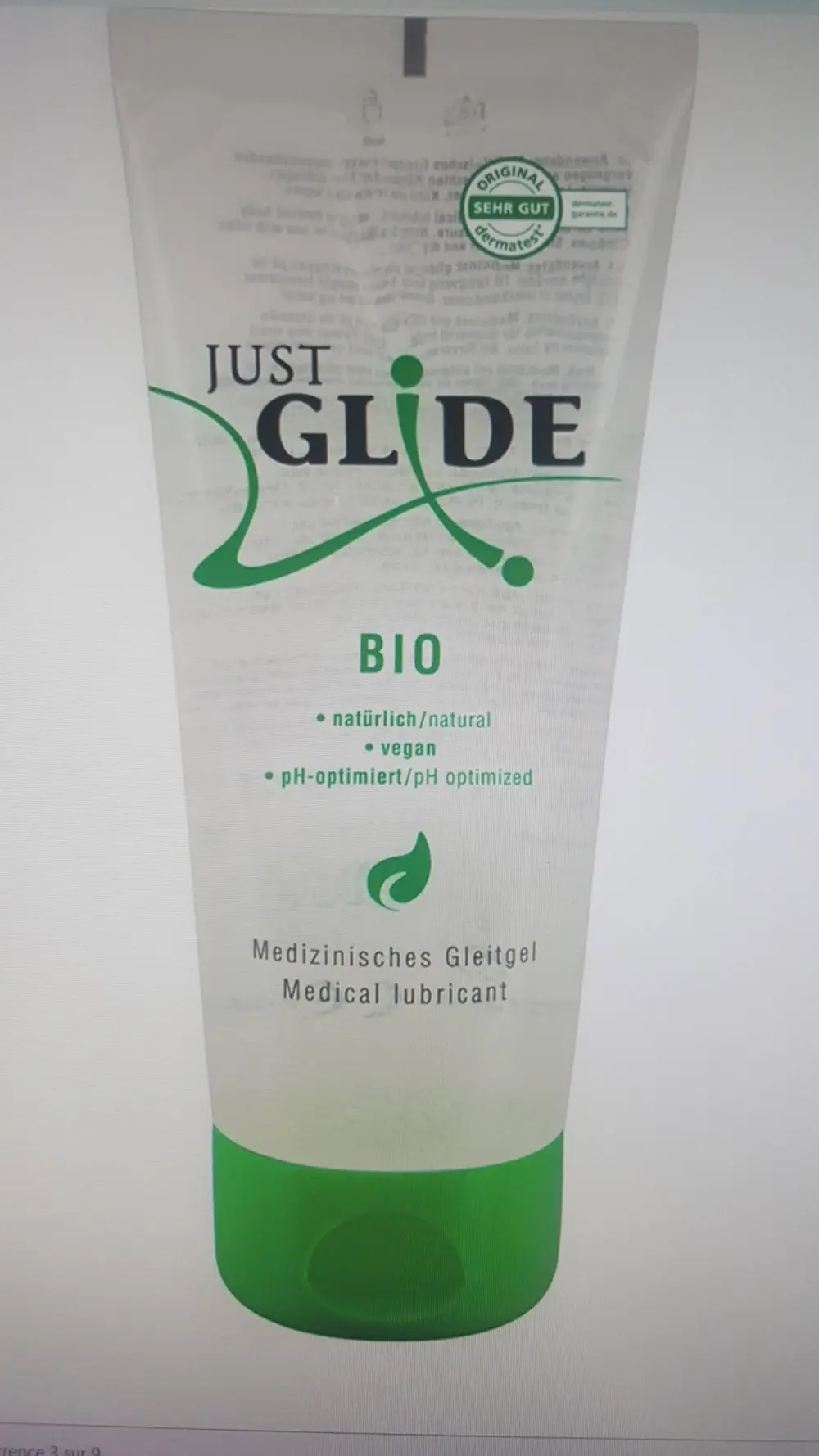 JUST GLIDE - Bio - Medical lubricant