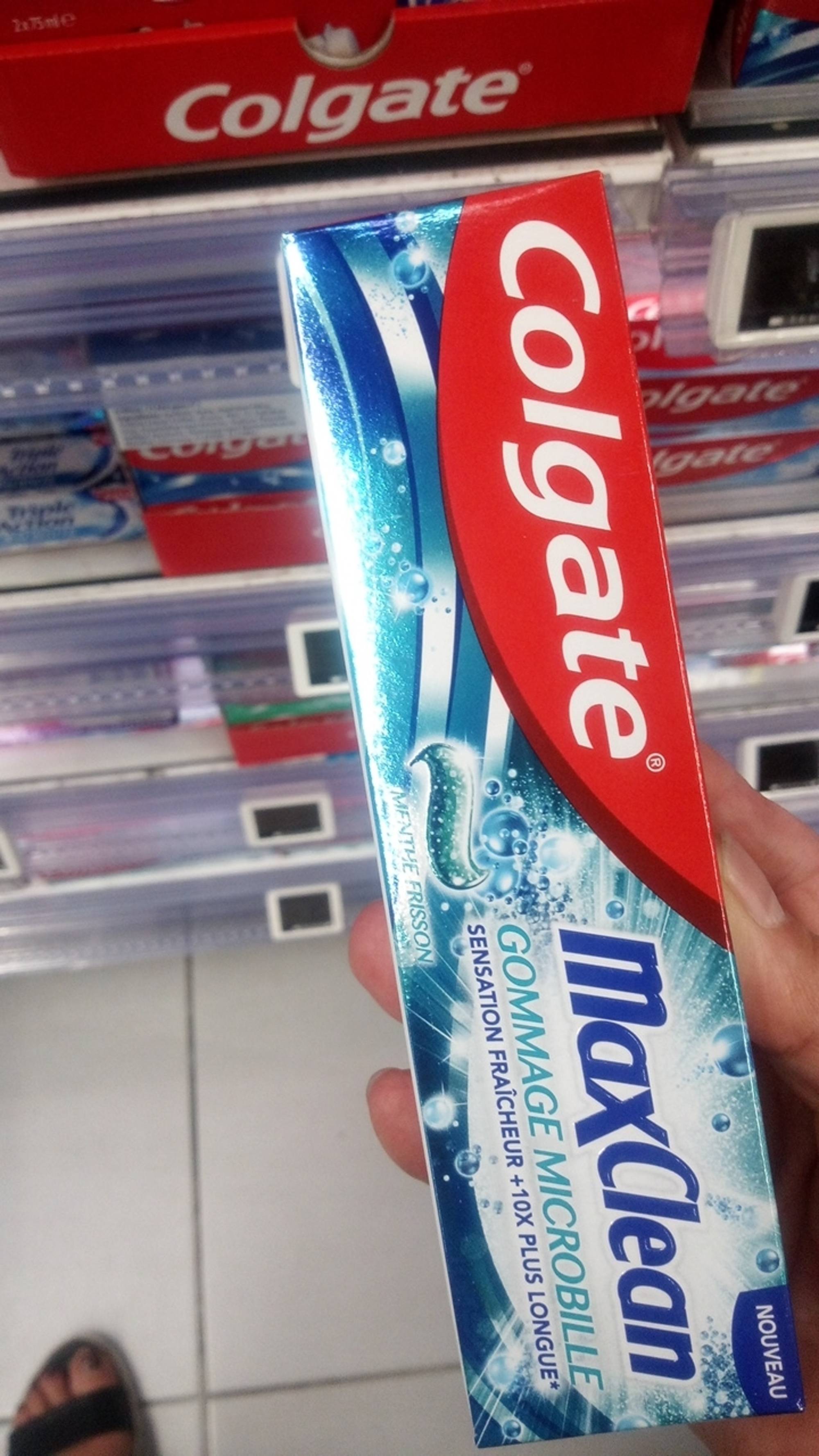 COLGATE - Maxclean gommage microbille