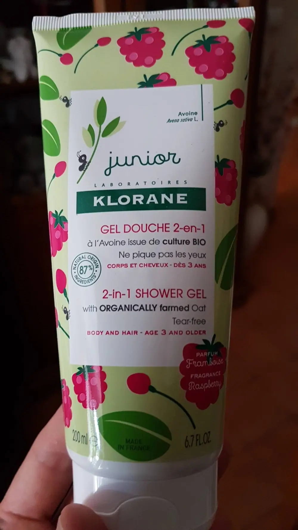 KLORANE - Junior - Gel douche 2-en-1