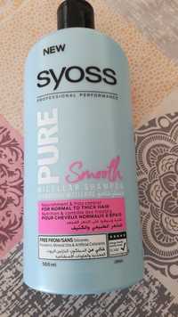 SYOSS - Pure smooth - Shampooing micellaire 