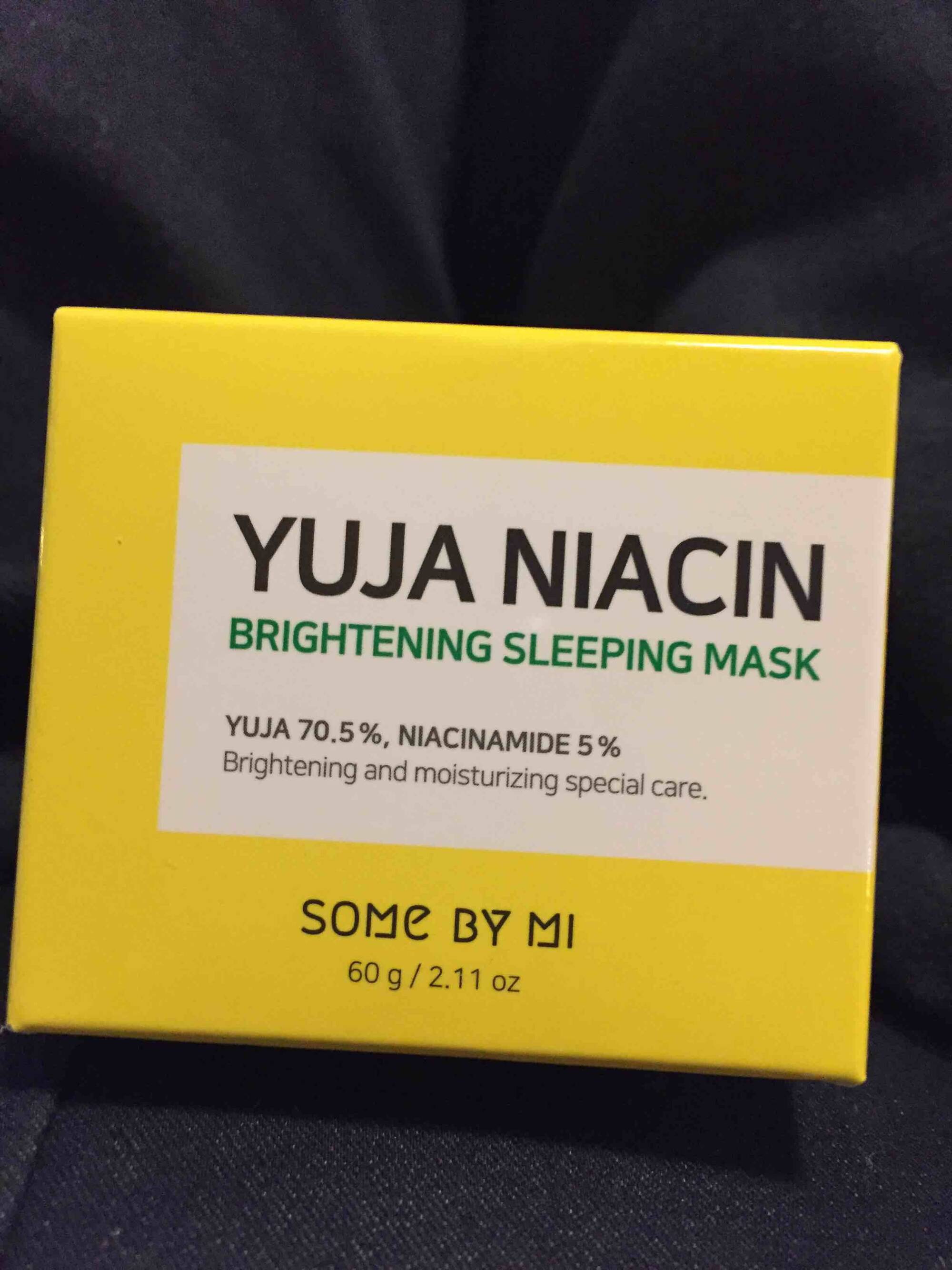 SOME BY MI - Yuja Niacin - Brightening sleeping mask