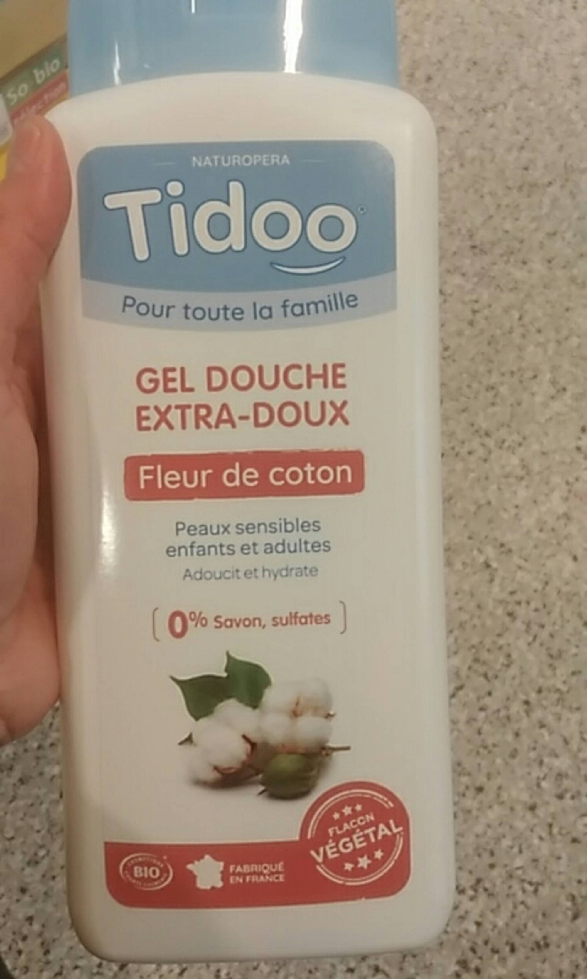 TIDOO - Fleur de coton - Gel douche extra-doux