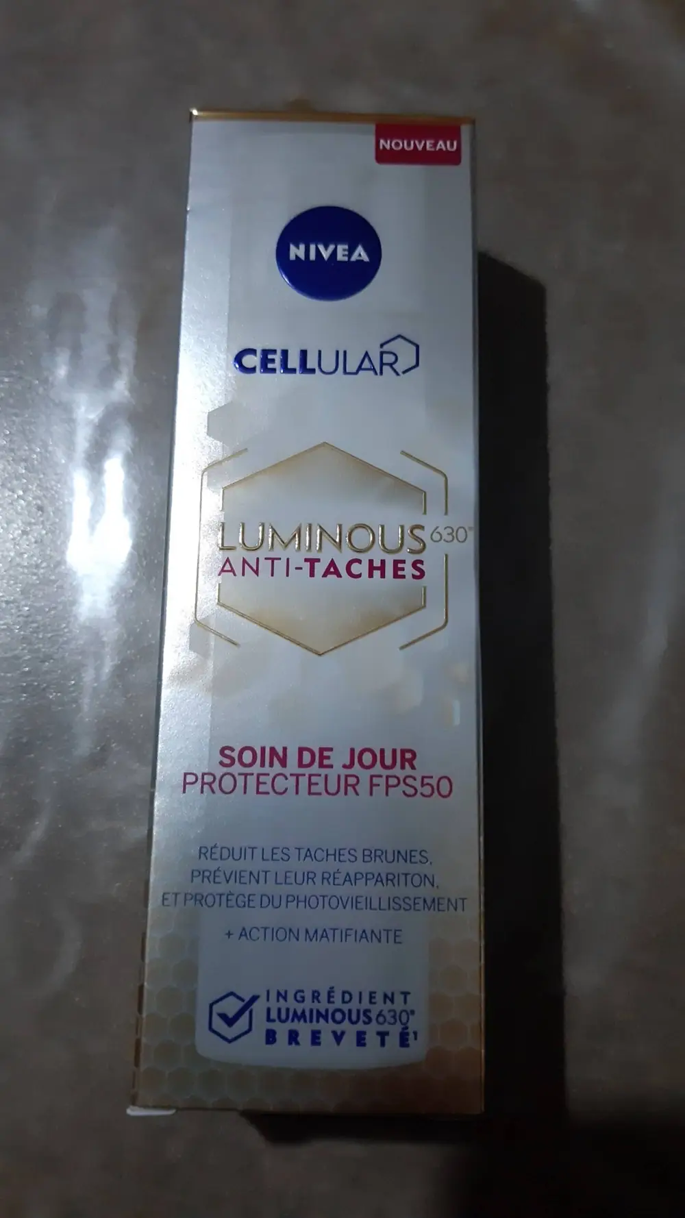 NIVEA - Luminous anti-taches - Soin de jour protecteur FPS 50