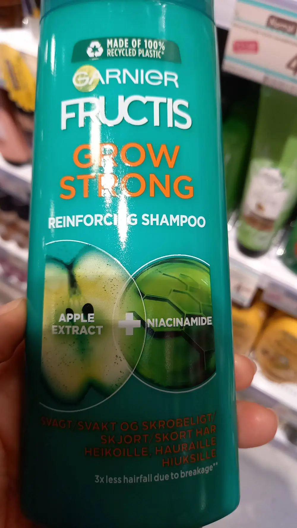 GARNIER - Fructis grow strong - Reinforcing shampoo