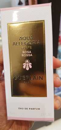GUERLAIN - Aqua allegoria  forte - Eau de parfum rosa rossa