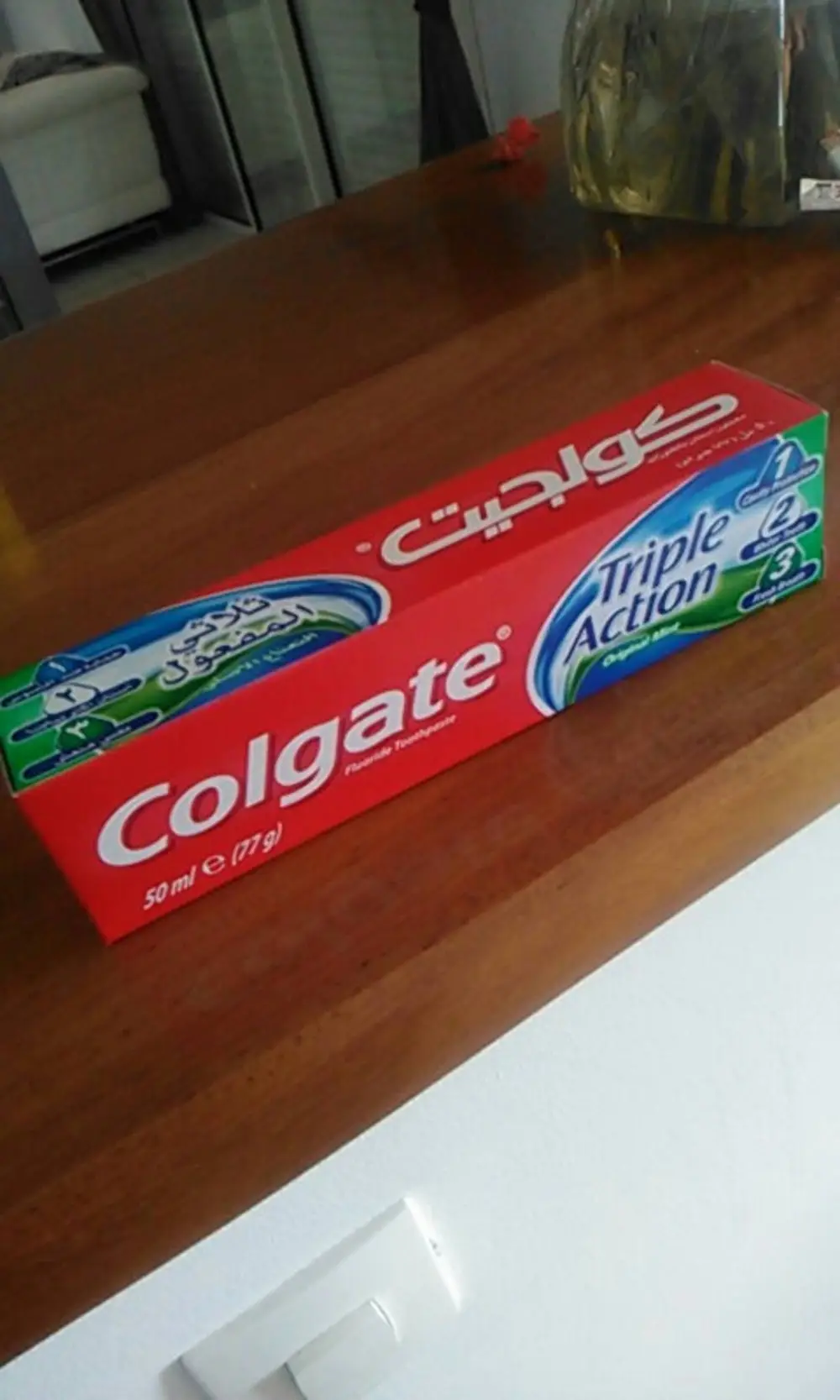 COLGATE - Dentifrice triple action