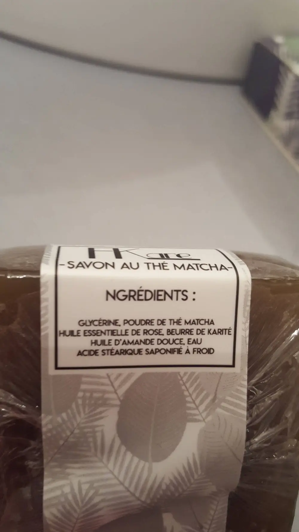 FKARE - Savon au thé matcha