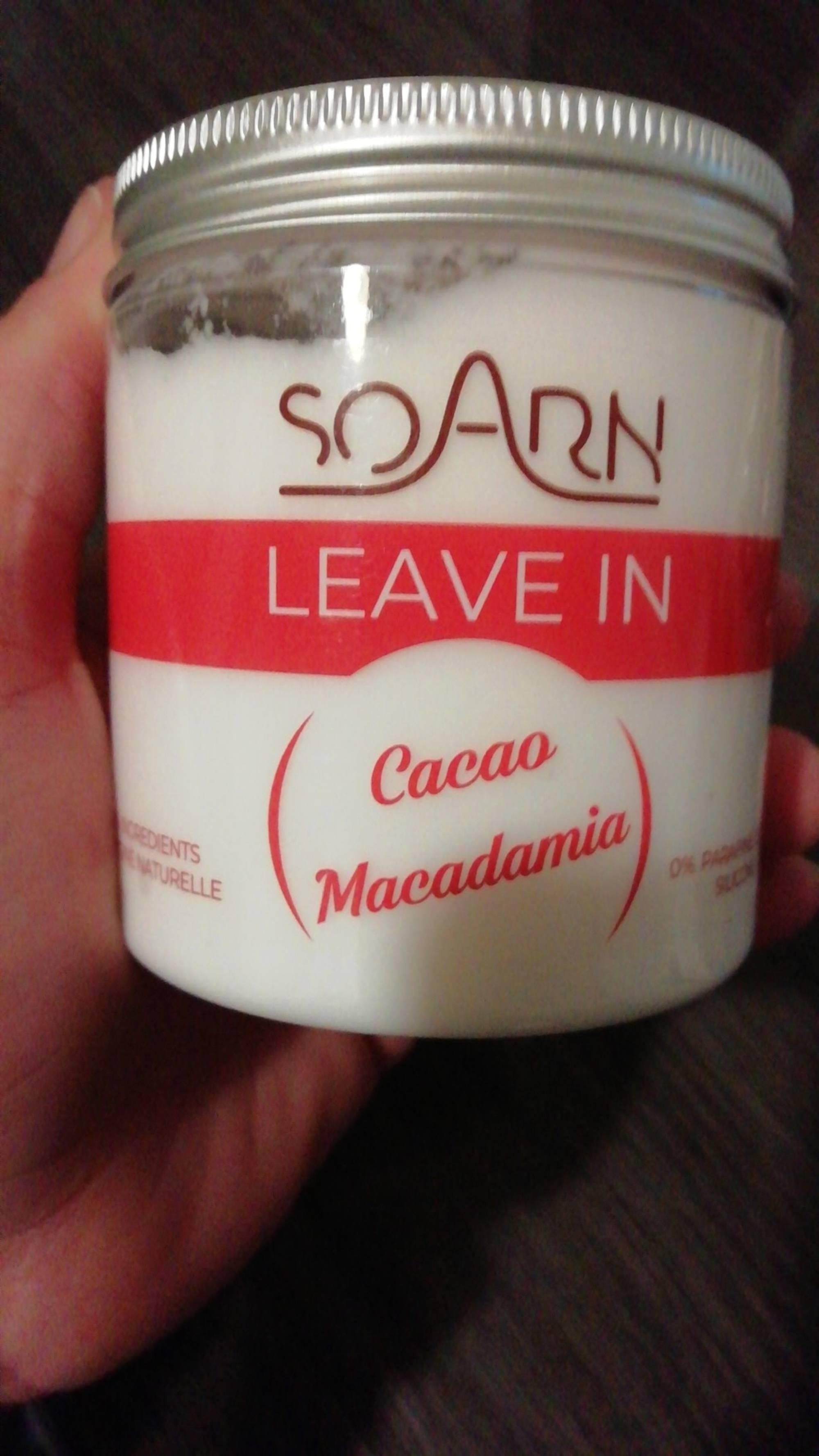 SOARN - Cacao macadamia - Leave in 