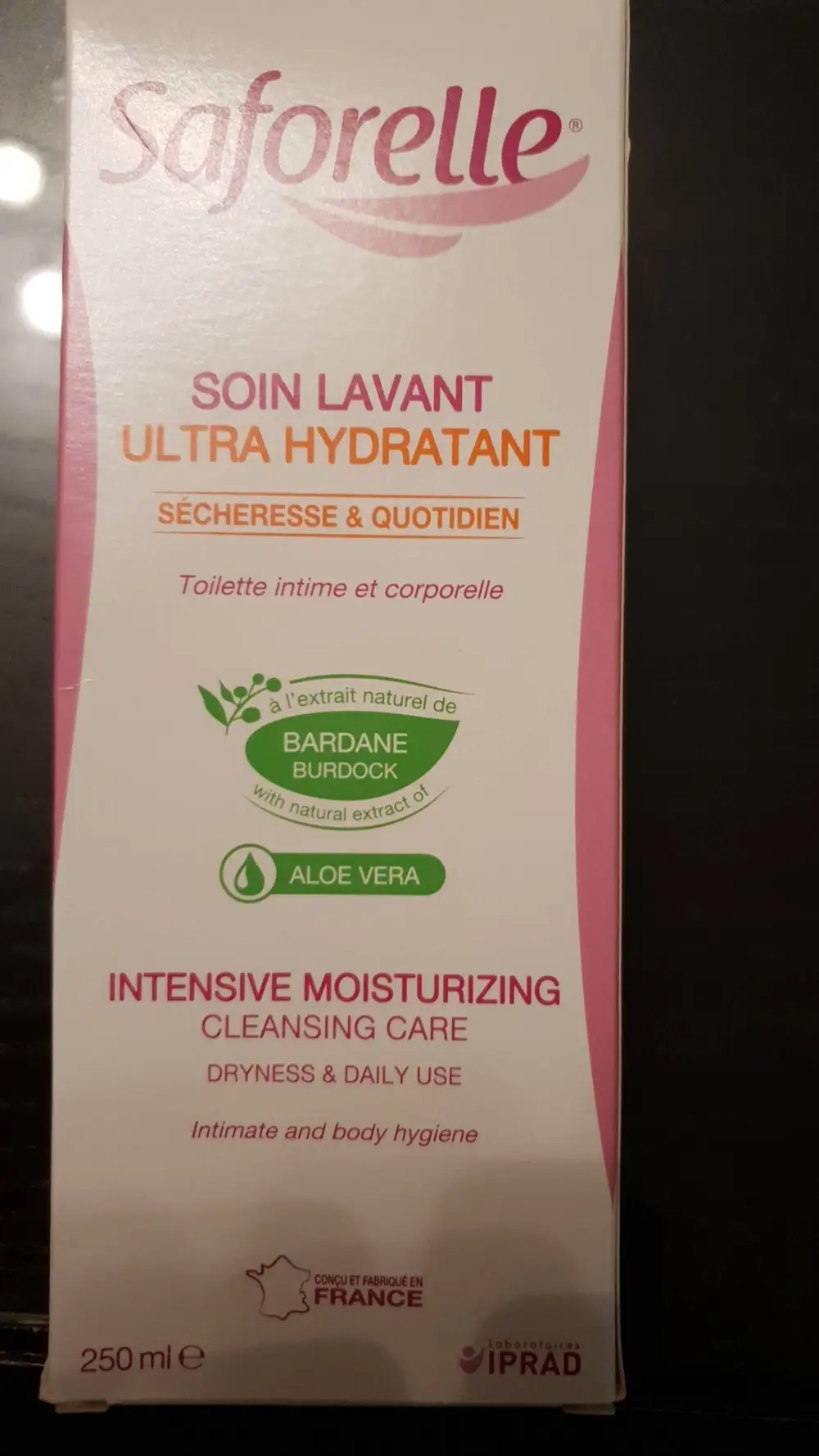 SAFORELLE - Soin lavant ultra hydratant 