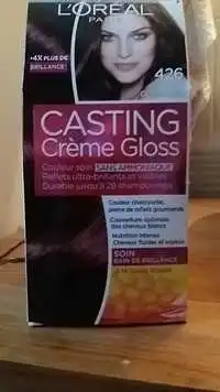 L'ORÉAL PARIS - Casting crème gloss 426 auburn gourmand