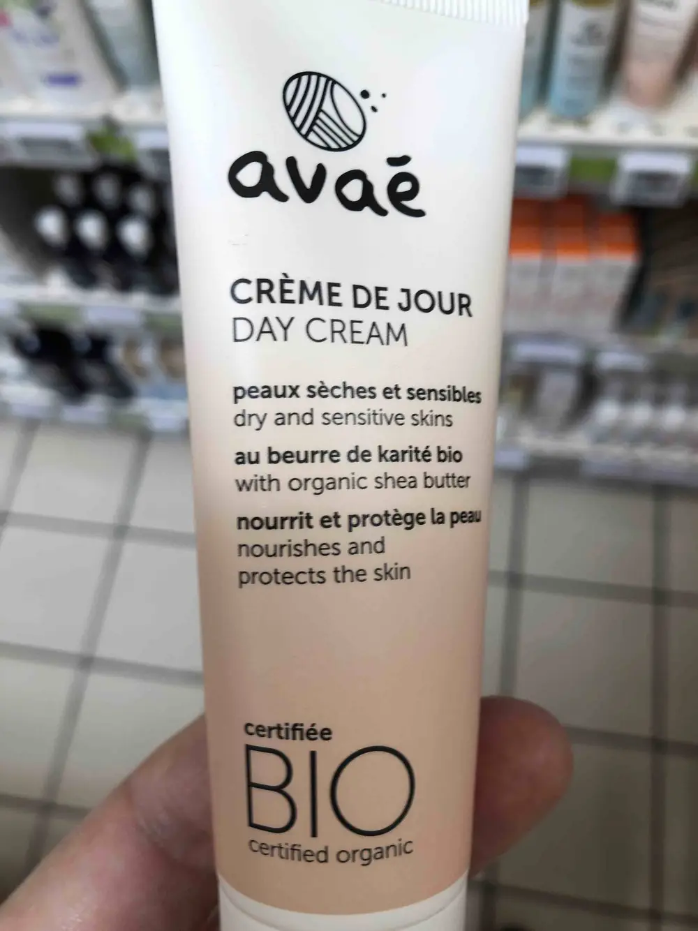 AVAÉ - Crème de jour bio