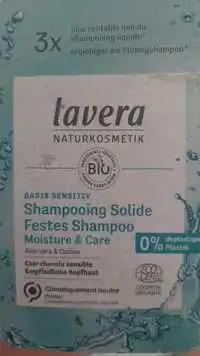 LAVERA - Basis sensitiv - Shampooing solide aloe vera & quinoa