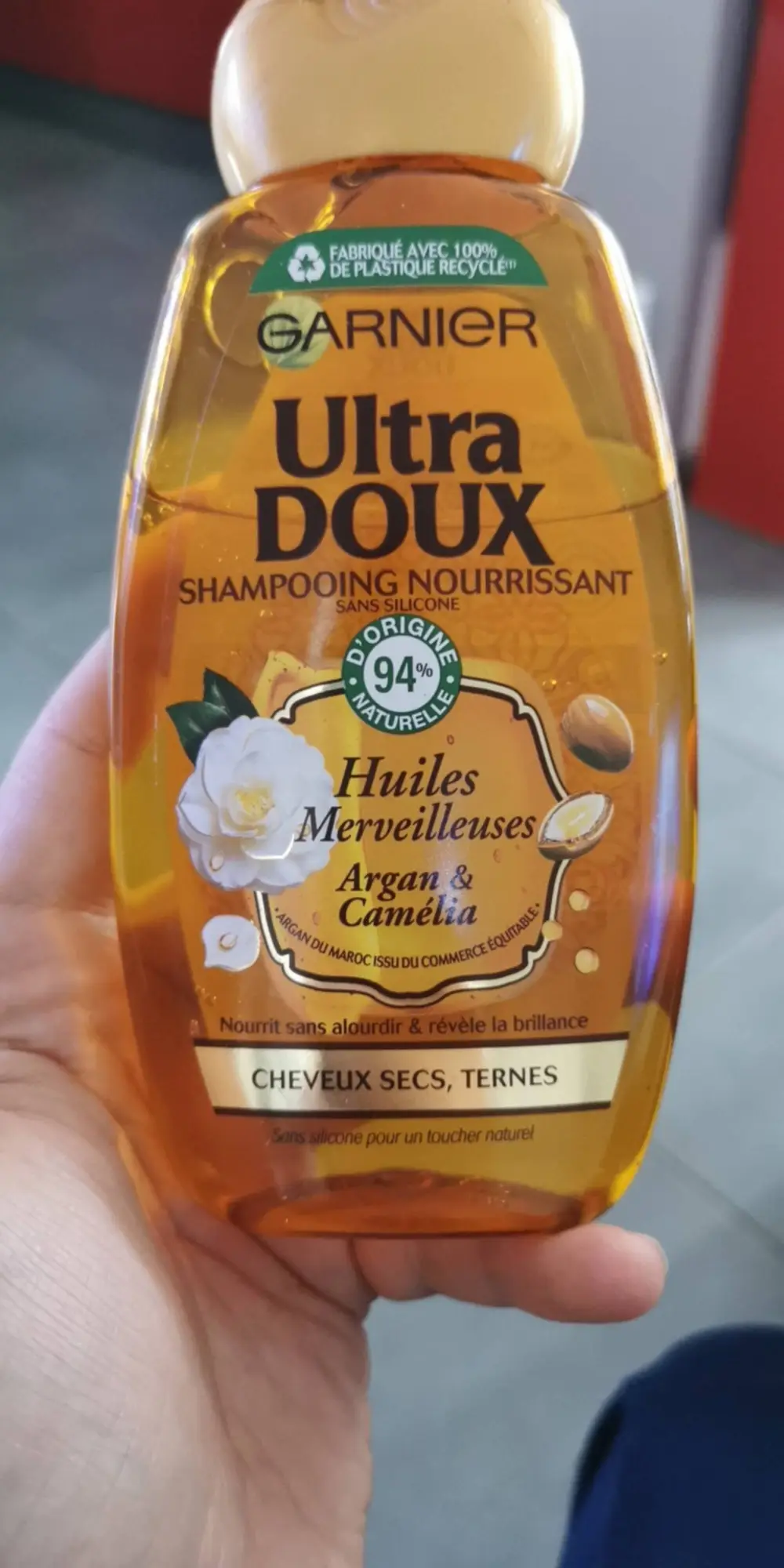 GARNIER - Ultra doux - Shampooing nourrissant