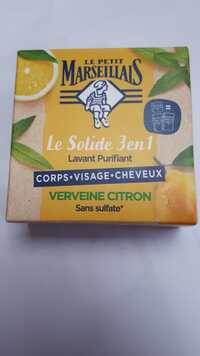 LE PETIT MARSEILLAIS - Le Solide 3 en 1 - Verveine citron