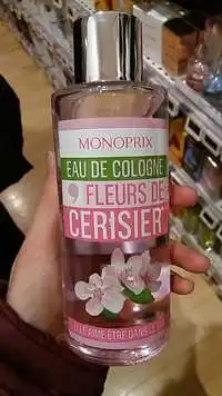 MONOPRIX - Fleurs de Cerisier - Eau de cologne 