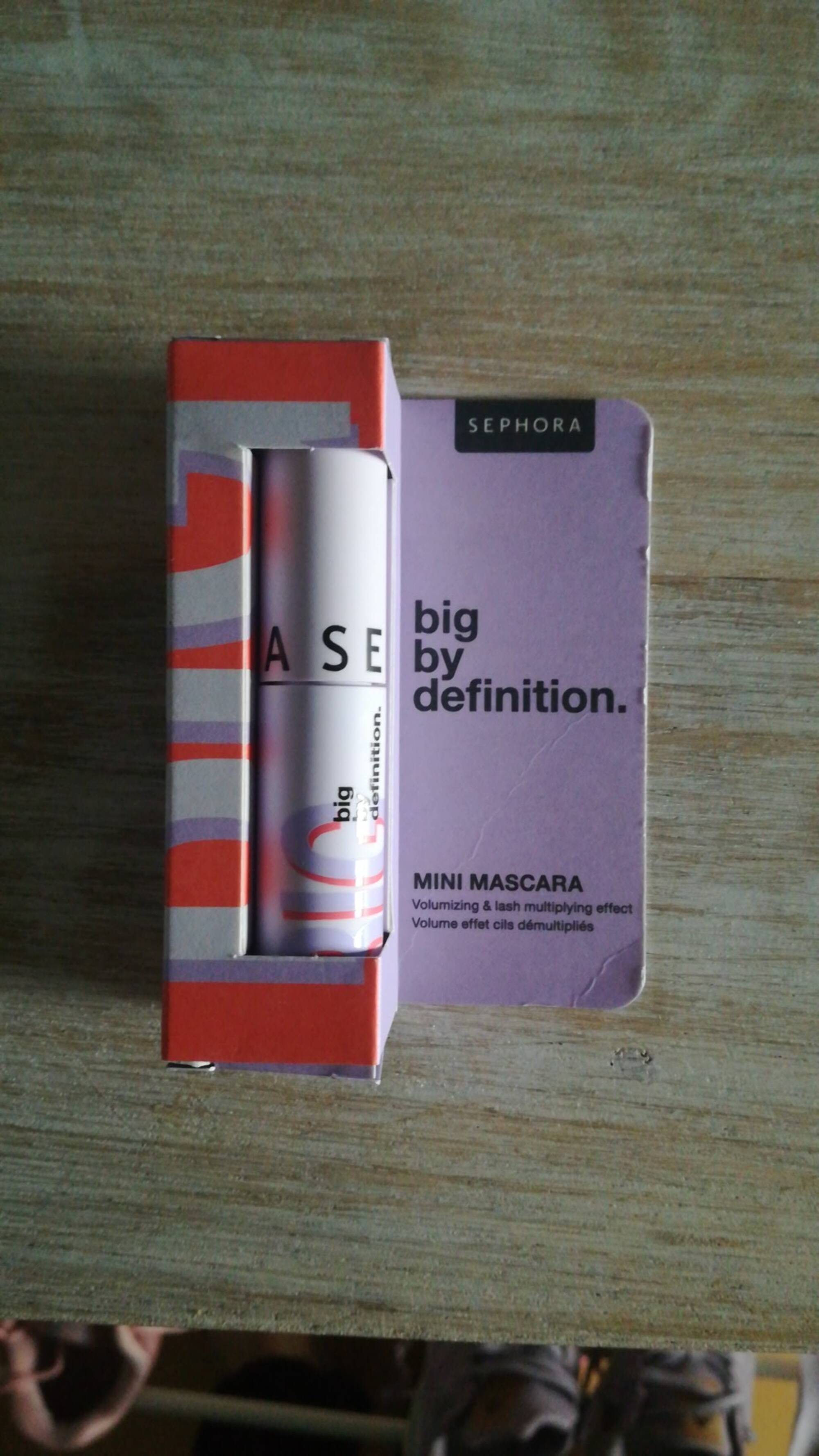 SEPHORA - Big by definition - Mini mascara