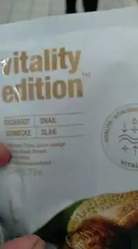 MAISON DE CORÉE - Vitality edition - Masque tissue pour visage escargot
