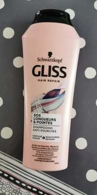 SCHWARZKOPF - Gliss SOS longueurs & pointes - Shampooing anti-fourches 