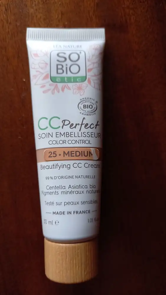 SO'BIO ÉTIC - CC Perfect - Crème soin embellisseur