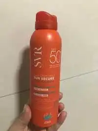 SVR LABORATOIRE DERMATOLOGIQUE - Sun secure Lait crépitant SPF 50+