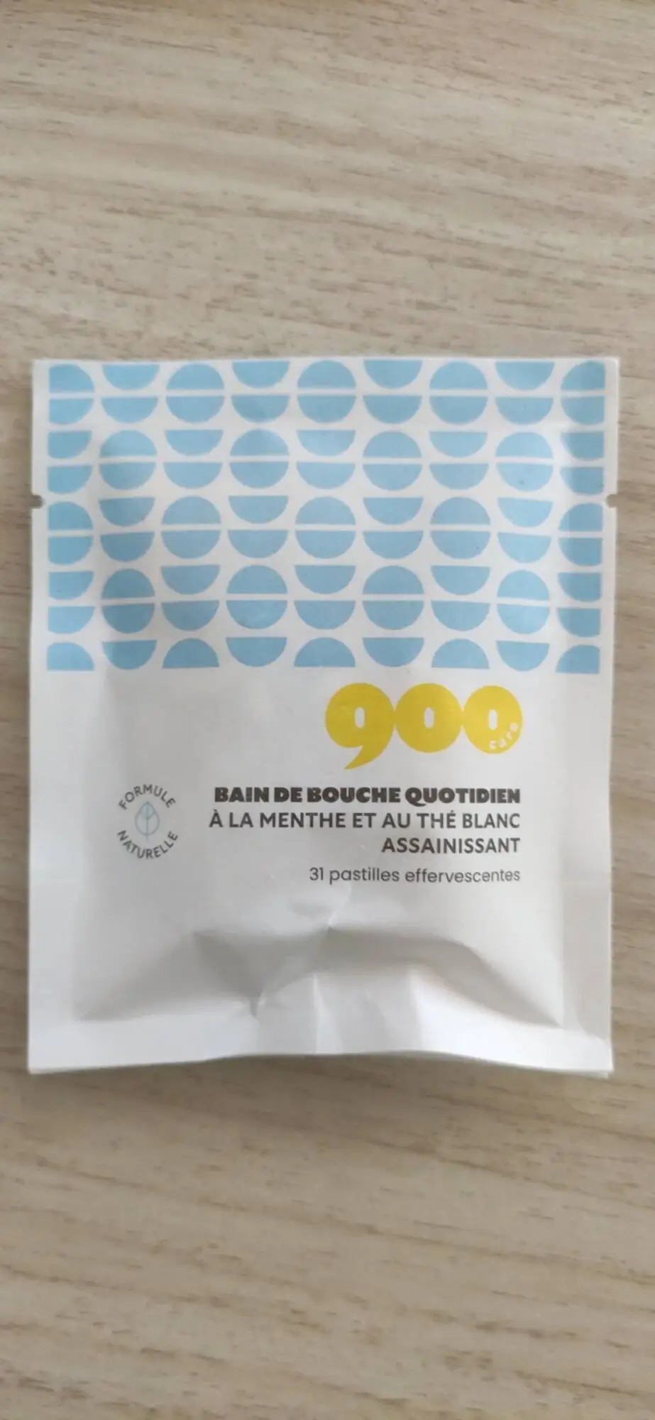 900.CARE - Bain de bouche quotidien - 31 pastilles effervescentes