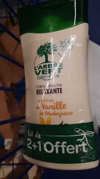 L'ARBRE VERT - Crème douche relaxante aux extraits de vanille de Madagascar