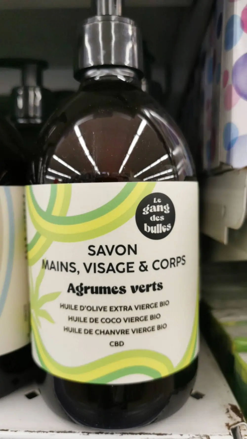 LE GANG DES BULLES - Agrumes verts - Savon main, visage & corps