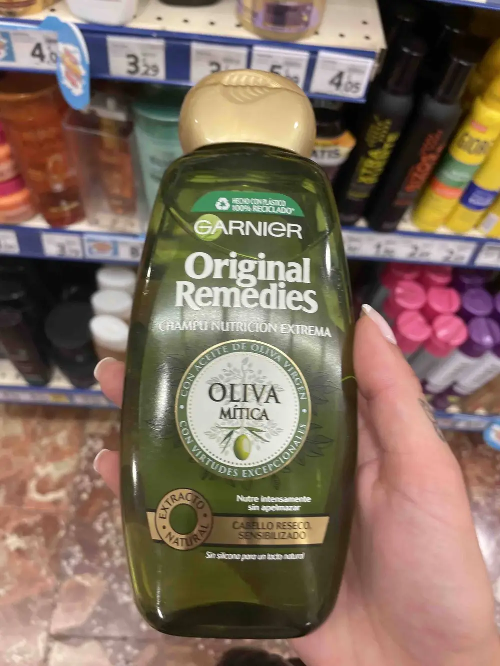 GARNIER - Original remedies - Champu nutricion extrama