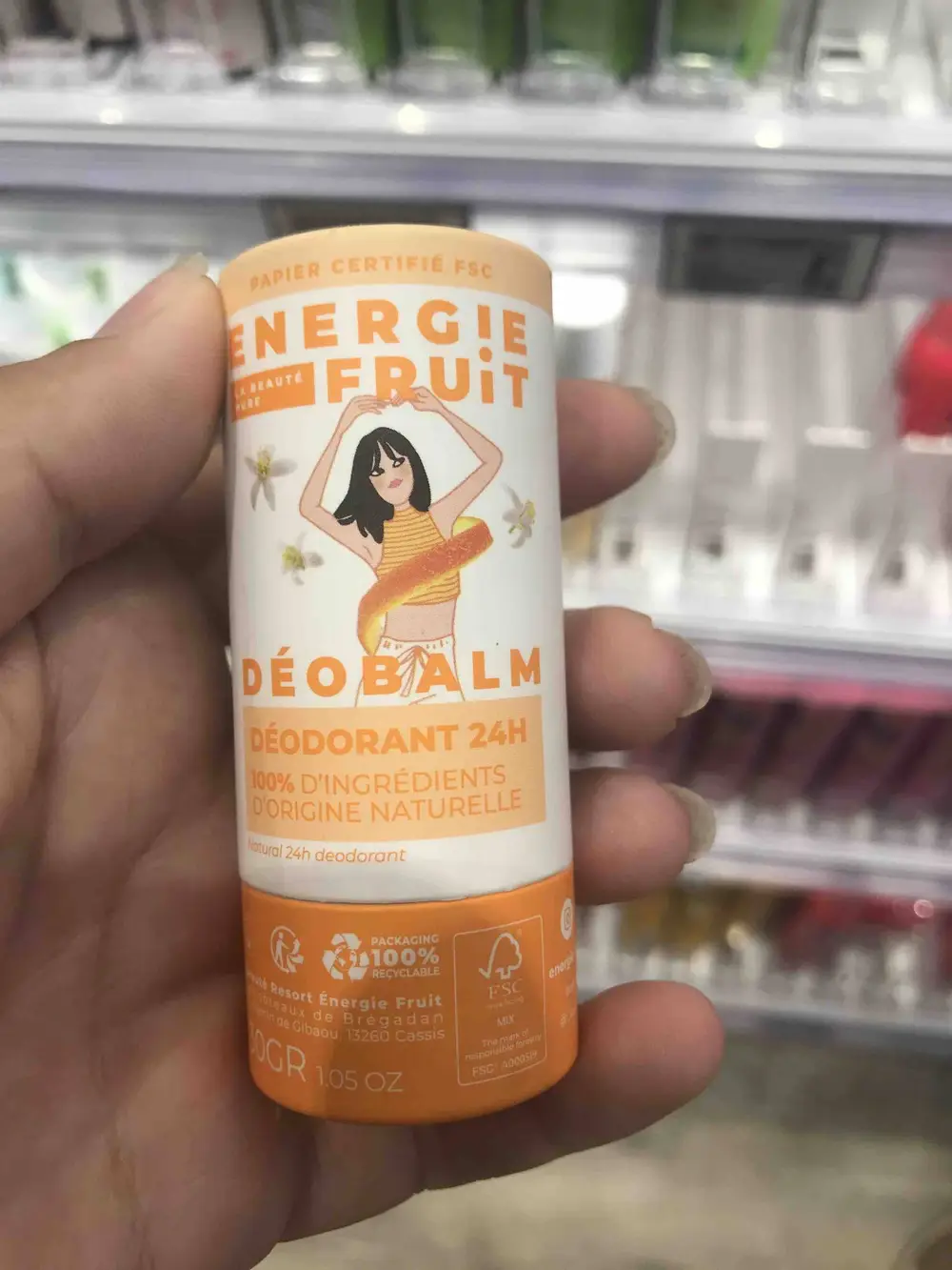 ENERGIE FRUIT - Déobalm - Déodorant 24h