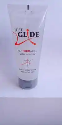 JUST GLIDE - Perfomance water + silicone  lubricant