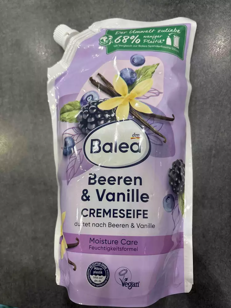 BALEA - Beeren & vanille - Cremeseife