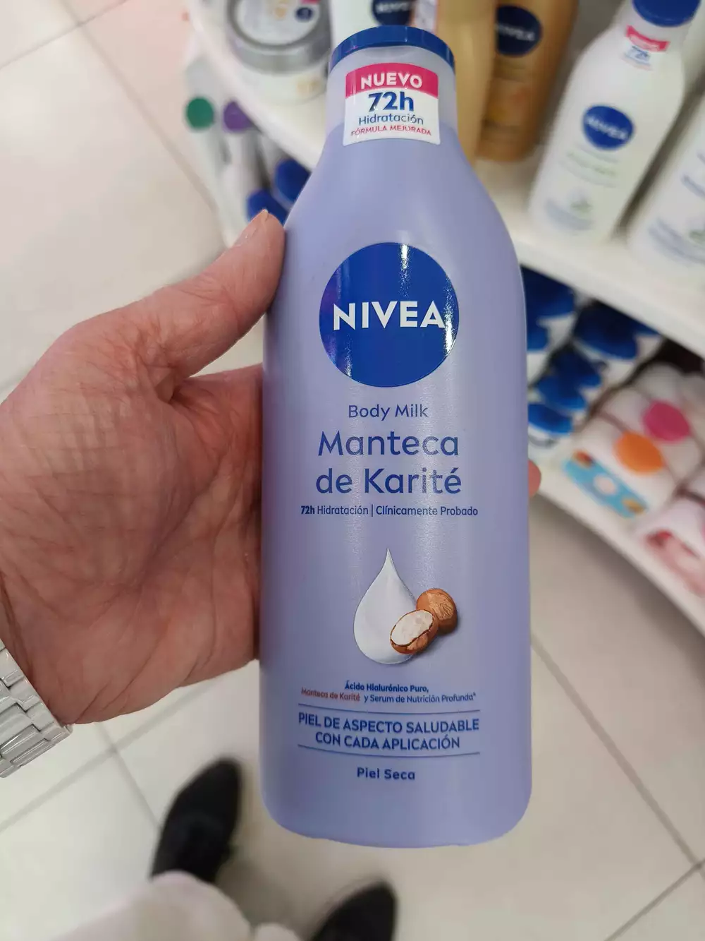 NIVEA - Body milk manteca de karité
